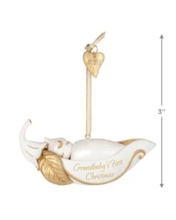 Hallmark Grandbaby's First Christmas Pea In A Pod 2023 Porcelain Ornament 9 Hallmark Grandbaby's First Christmas Pea In A Pod 2023 Porcelain Ornament -Toy store 000500 1000622162 NoColor ALT3