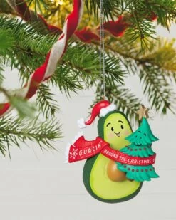 Hallmark Guacin' Around The Christmas Tree Ornament With Sound