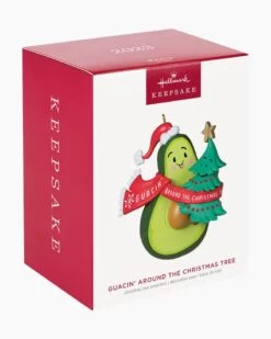 Hallmark Guacin' Around The Christmas Tree Ornament With Sound -Toy store 000500 1000622167 NoColor ALT4