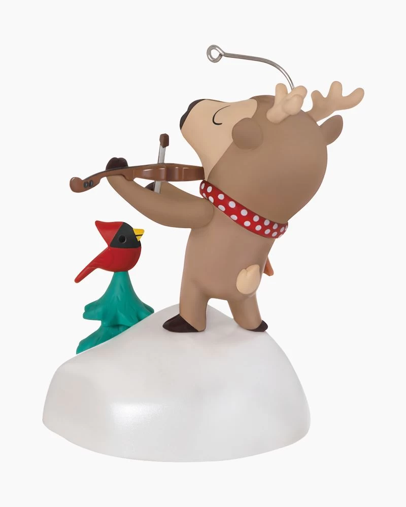 Hallmark Festive Fiddler Musical Ornament 3 Hallmark Festive Fiddler Musical Ornament - Image 3
