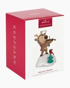 Hallmark Festive Fiddler Musical Ornament 10 Hallmark Festive Fiddler Musical Ornament -Toy store 000500 1000622169 NoColor ALT4