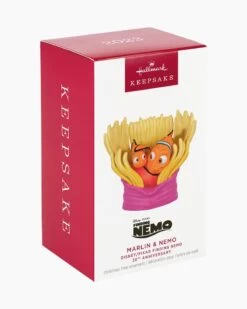 Hallmark Disney And Pixar Finding Nemo 20th Anniversary Marlin & Nemo Ornament -Toy store 000500 1000622173 NoColor ALT4