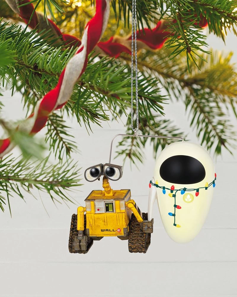 Hallmark Disney And Pixar Wall-E 15th Anniversary Wall-E And Eve Ornament 1 Hallmark Disney And Pixar Wall-E 15th Anniversary Wall-E And Eve Ornament