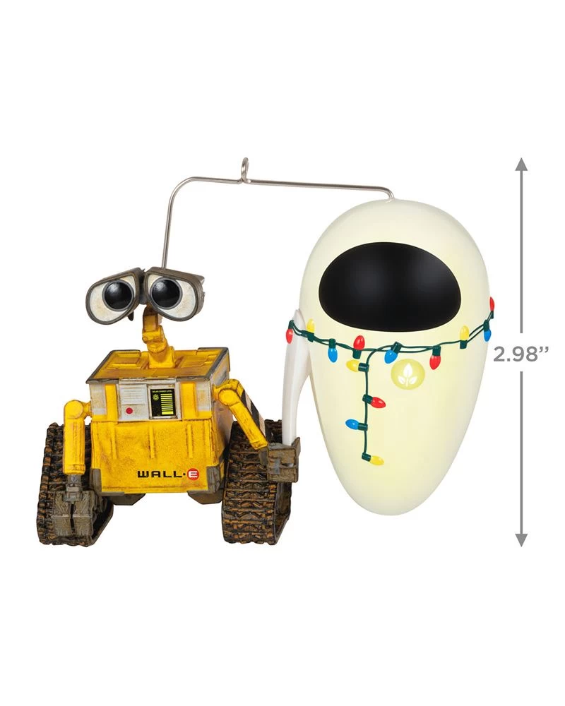 Hallmark Disney And Pixar Wall-E 15th Anniversary Wall-E And Eve Ornament 4 Hallmark Disney And Pixar Wall-E 15th Anniversary Wall-E And Eve Ornament - Image 4