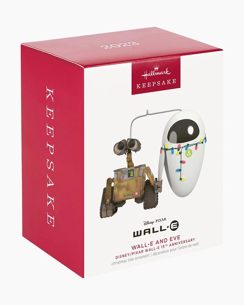 Hallmark Disney And Pixar Wall-E 15th Anniversary Wall-E And Eve Ornament 5 Hallmark Disney And Pixar Wall-E 15th Anniversary Wall-E And Eve Ornament - Image 5