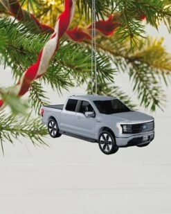 Hallmark 2022 Ford F-150 Lightning 2023 Metal Ornament