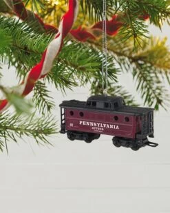 Hallmark Lionel® Pennsylvania K4 Caboose Metal Ornament