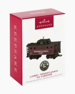Hallmark Lionel® Pennsylvania K4 Caboose Metal Ornament -Toy store 000500 1000622189 NoColor ALT3