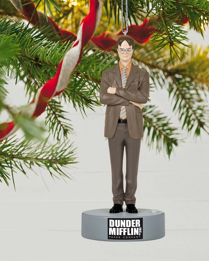 Hallmark The Office Dwight Schrute Ornament With Sound 1 Hallmark The Office Dwight Schrute Ornament With Sound