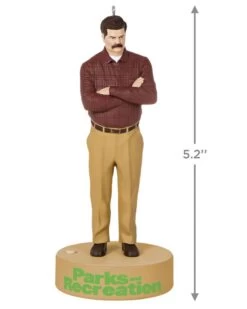 Hallmark Parks And Recreation Ron Swanson Ornament With Sound -Toy store 000500 1000622196 NoColor ALT3