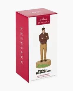 Hallmark Parks And Recreation Ron Swanson Ornament With Sound -Toy store 000500 1000622196 NoColor ALT4