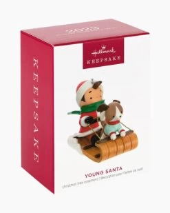 Hallmark Young Santa Ornament -Toy store 000500 1000622201 NoColor ALT4