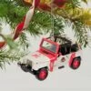 Hallmark The Car's The Star Jurassic Park 1992 Jeep Wrangler Metal Ornament