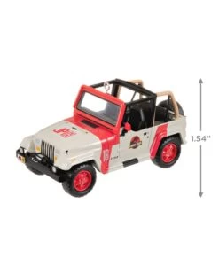 Hallmark The Car's The Star Jurassic Park 1992 Jeep Wrangler Metal Ornament -Toy store 000500 1000622202 NoColor ALT3