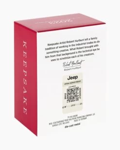 Hallmark The Car's The Star Jurassic Park 1992 Jeep Wrangler Metal Ornament -Toy store 000500 1000622202 NoColor ALT5