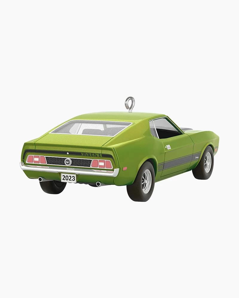 Hallmark Classic American Cars 1973 Ford Mustang Mach 1 2023 Metal Ornament 3 Hallmark Classic American Cars 1973 Ford Mustang Mach 1 2023 Metal Ornament - Image 3