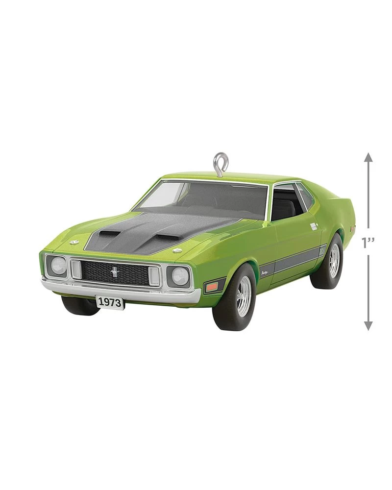 Hallmark Classic American Cars 1973 Ford Mustang Mach 1 2023 Metal Ornament 4 Hallmark Classic American Cars 1973 Ford Mustang Mach 1 2023 Metal Ornament - Image 4