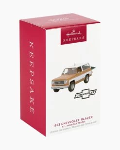 Hallmark All-American Trucks 1973 Chevrolet® Blazer® 2023 Metal Ornament -Toy store 000500 1000622204 NoColor ALT4