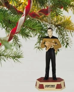 Hallmark Star Trek™: The Next Generation Data's Ode To Spot Ornament With Sound