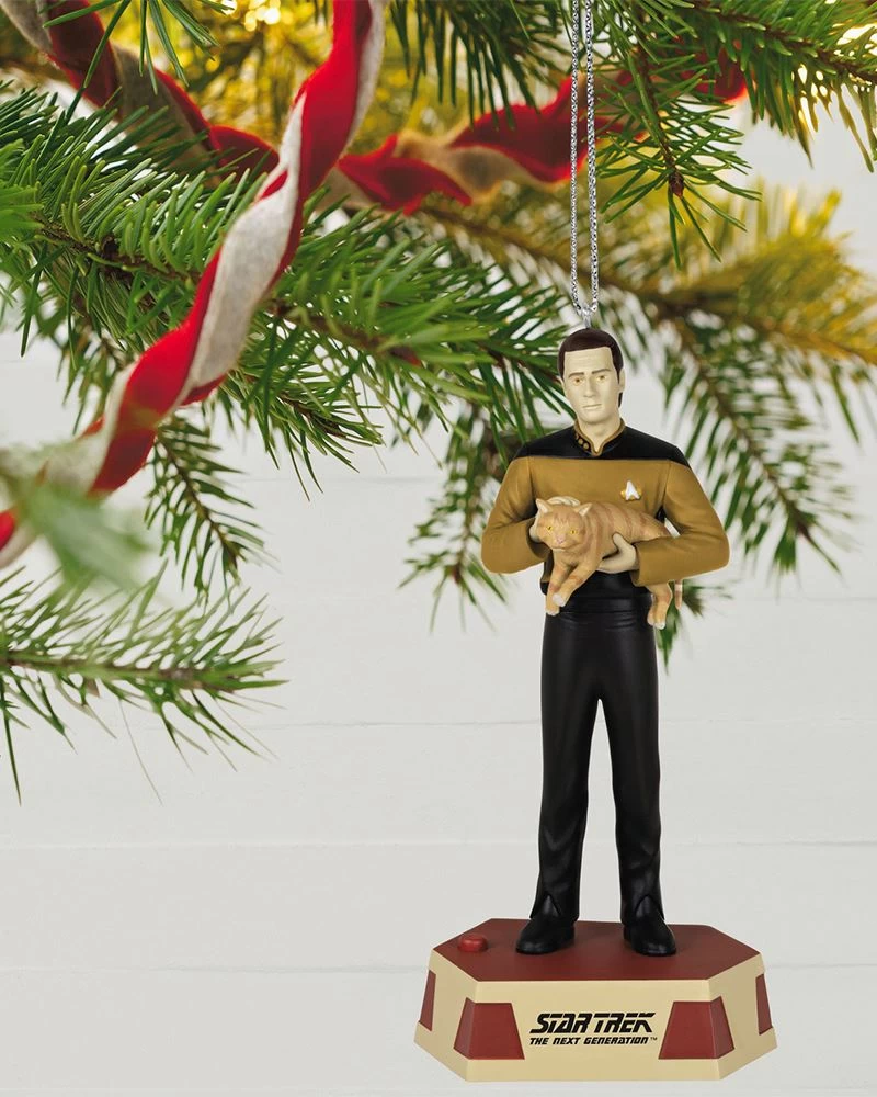 Hallmark Star Trek™: The Next Generation Data's Ode To Spot Ornament With Sound 1 Hallmark Star Trek™: The Next Generation Data's Ode To Spot Ornament With Sound