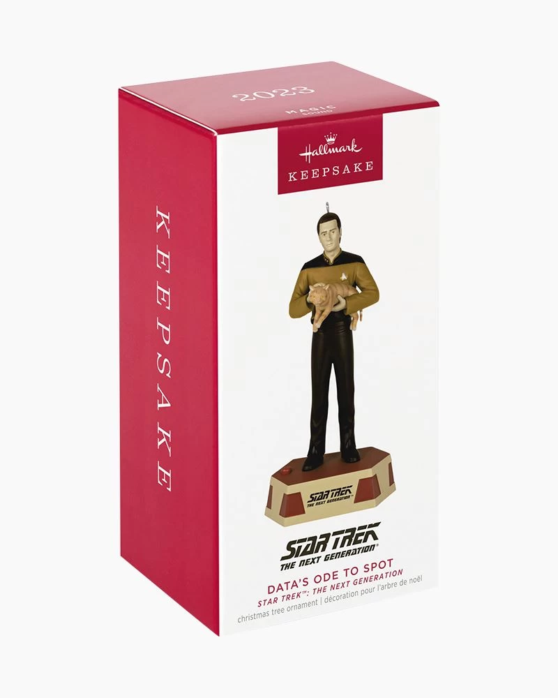 Hallmark Star Trek™: The Next Generation Data's Ode To Spot Ornament With Sound 5 Hallmark Star Trek™: The Next Generation Data's Ode To Spot Ornament With Sound - Image 5