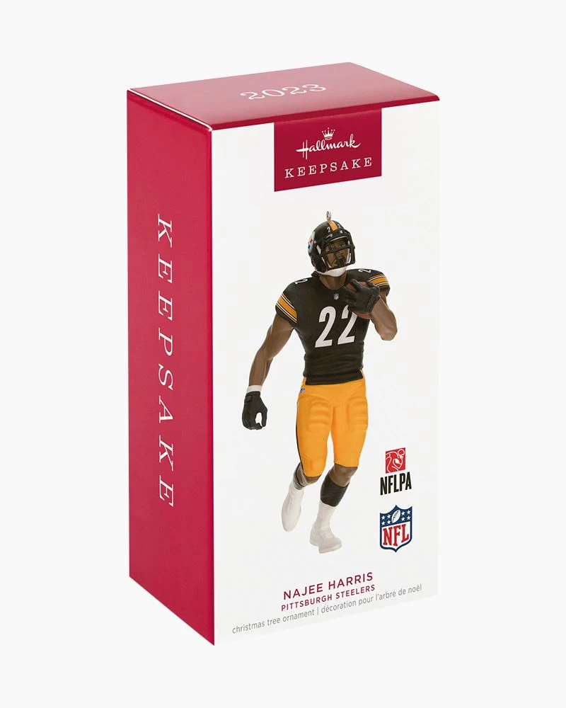 Hallmark NFL Pittsburgh Steelers Najee Harris Ornament 5 Hallmark NFL Pittsburgh Steelers Najee Harris Ornament - Image 5