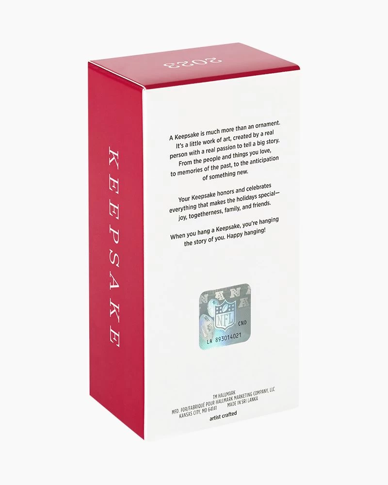 Hallmark NFL Pittsburgh Steelers Najee Harris Ornament 6 Hallmark NFL Pittsburgh Steelers Najee Harris Ornament - Image 6