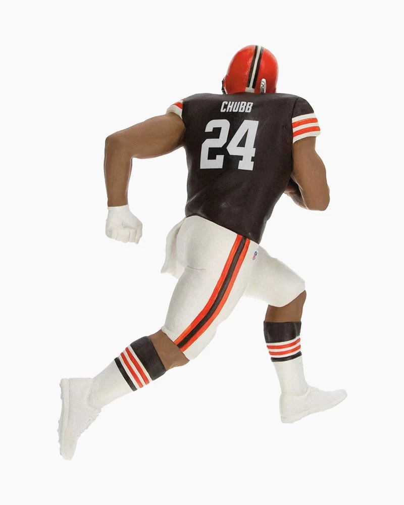 Hallmark NFL Cleveland Browns Nick Chubb Ornament 3 Hallmark NFL Cleveland Browns Nick Chubb Ornament - Image 3