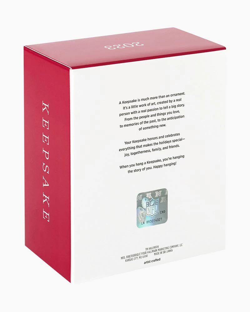 Hallmark NFL Cleveland Browns Nick Chubb Ornament 6 Hallmark NFL Cleveland Browns Nick Chubb Ornament - Image 6