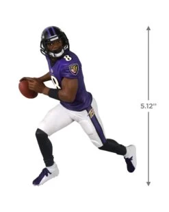 Hallmark NFL Baltimore Ravens Lamar Jackson Ornament -Toy store 000500 1000622216 NoColor ALT3