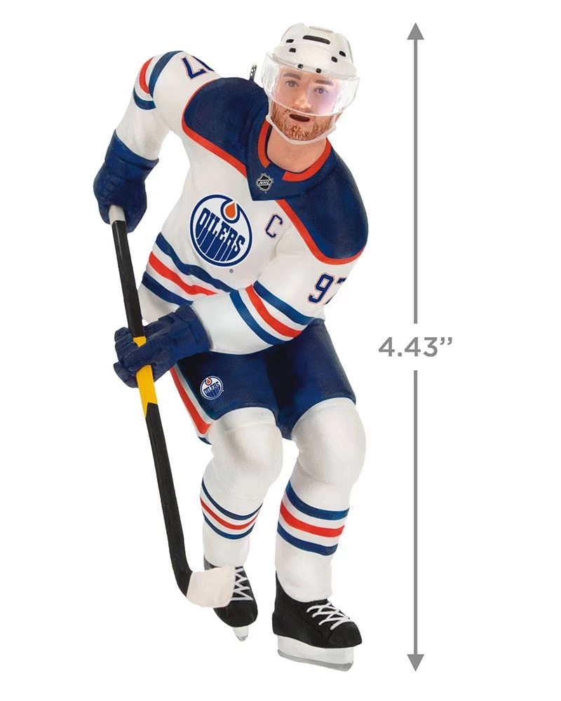 Hallmark NHL® Edmonton Oilers® Connor McDavid Ornament 4 Hallmark NHL® Edmonton Oilers® Connor McDavid Ornament - Image 4