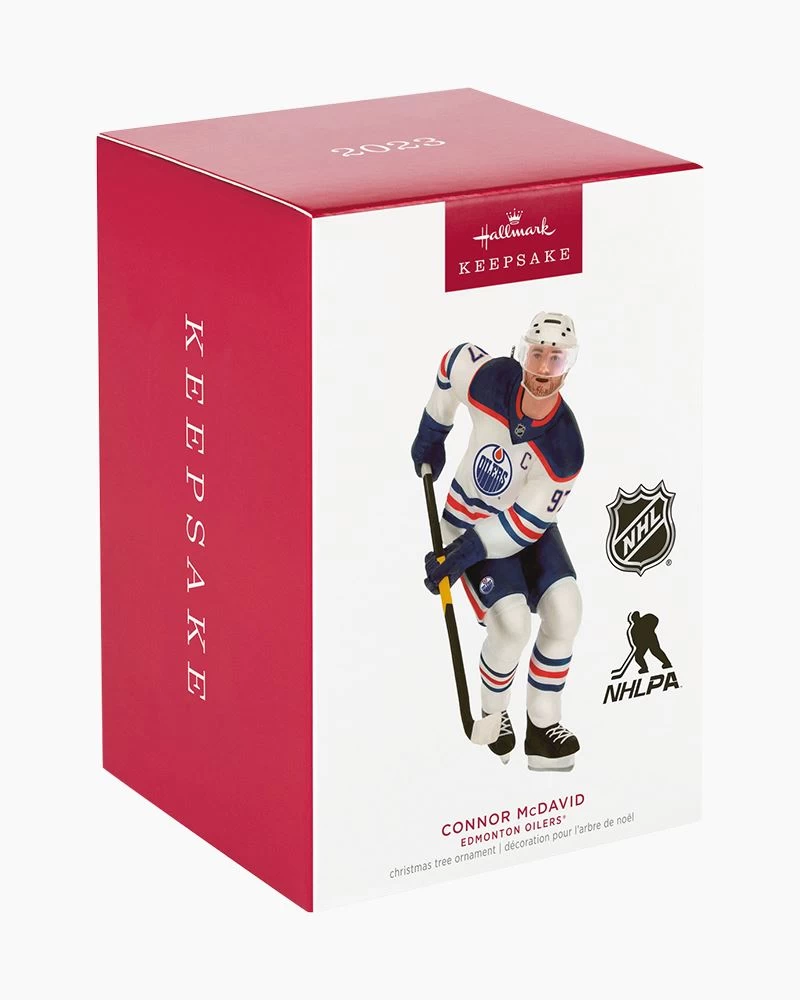 Hallmark NHL® Edmonton Oilers® Connor McDavid Ornament 5 Hallmark NHL® Edmonton Oilers® Connor McDavid Ornament - Image 5
