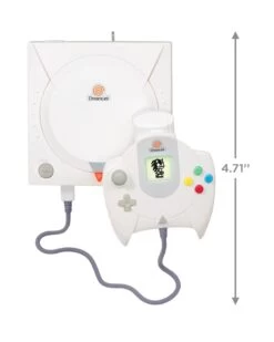 Hallmark SEGA Dreamcast Console Musical Ornament With Light -Toy store 000500 1000622220 NoColor ALT3