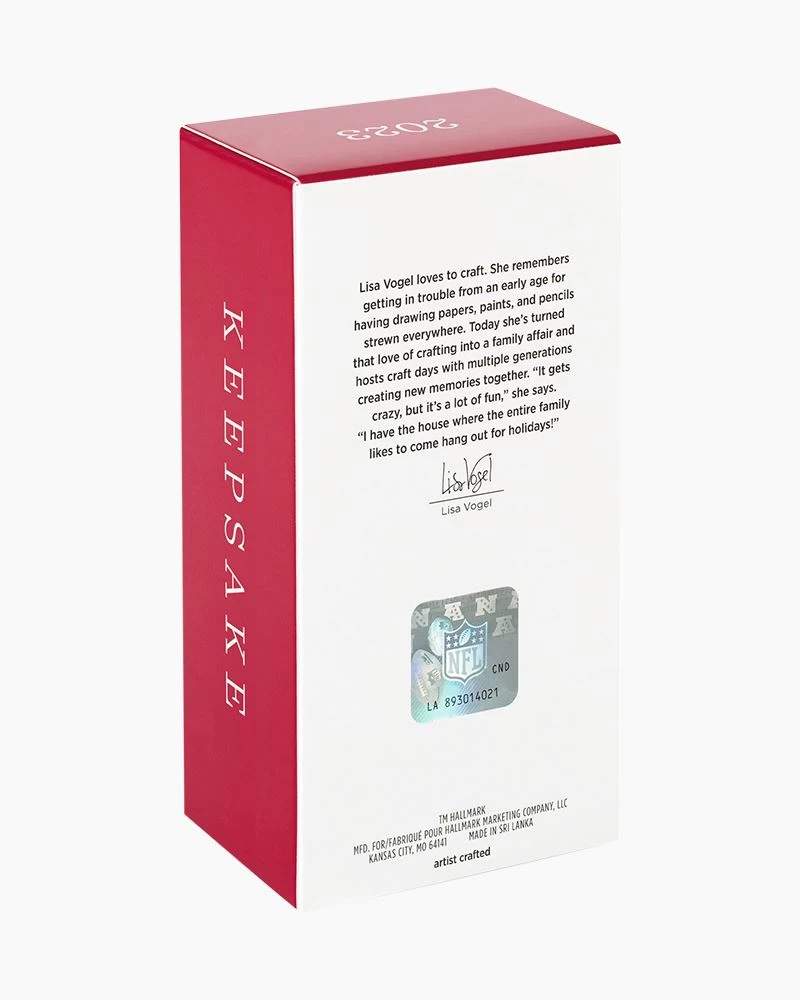 Hallmark NFL Denver Broncos Russell Wilson Ornament 6 Hallmark NFL Denver Broncos Russell Wilson Ornament - Image 6