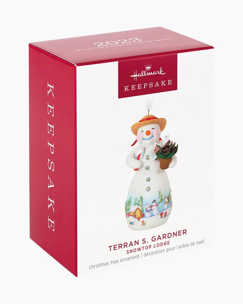 Hallmark Snowtop Lodge Terran S. Gardner Porcelain Ornament 5 Hallmark Snowtop Lodge Terran S. Gardner Porcelain Ornament - Image 5