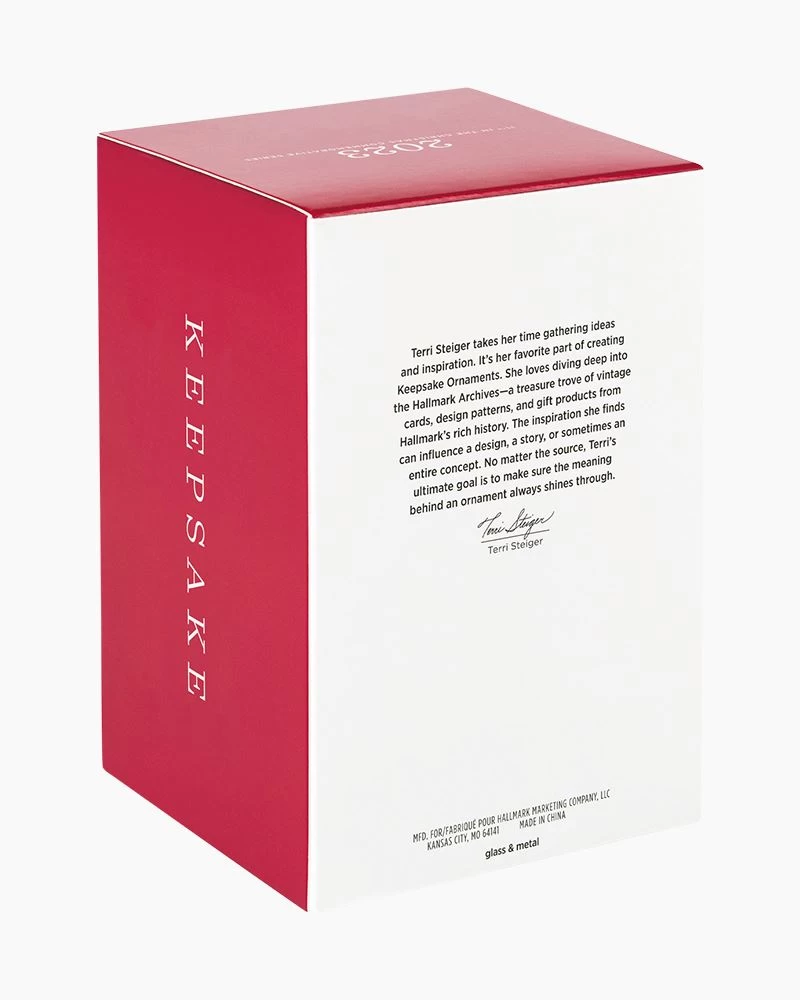 Hallmark Christmas Commemorative 2023 Glass Ball Ornament 6 Hallmark Christmas Commemorative 2023 Glass Ball Ornament - Image 6