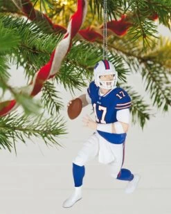 Hallmark NFL Buffalo Bills Josh Allen Football Legends Ornament