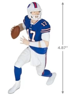 Hallmark NFL Buffalo Bills Josh Allen Football Legends Ornament -Toy store 000500 1000622225 NoColor ALT3
