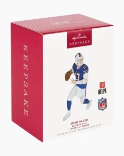Hallmark NFL Buffalo Bills Josh Allen Football Legends Ornament -Toy store 000500 1000622225 NoColor ALT4