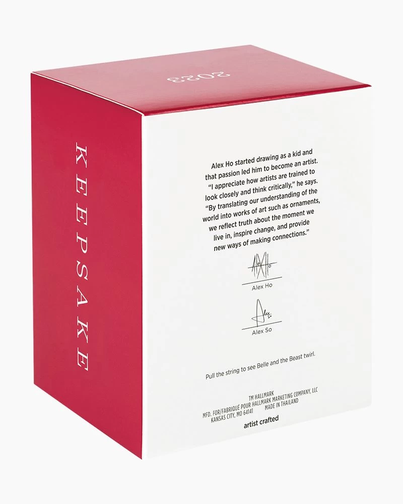 Hallmark Disney Beauty And The Beast Fairy-Tale First Dance Ornament 6 Hallmark Disney Beauty And The Beast Fairy-Tale First Dance Ornament - Image 6