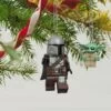 Hallmark The Mandalorian™ And Grogu™ LEGO® Star Wars™ Minifigure Ornaments, Set Of 2