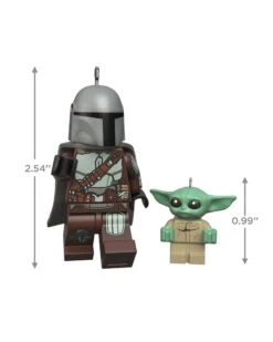 Hallmark The Mandalorian™ And Grogu™ LEGO® Star Wars™ Minifigure Ornaments, Set Of 2 -Toy store 000500 1000622244 NoColor ALT3