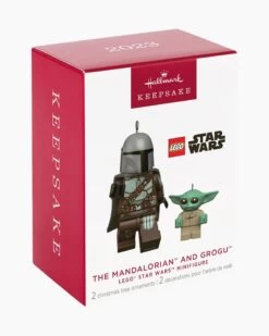 Hallmark The Mandalorian™ And Grogu™ LEGO® Star Wars™ Minifigure Ornaments, Set Of 2 -Toy store 000500 1000622244 NoColor ALT4
