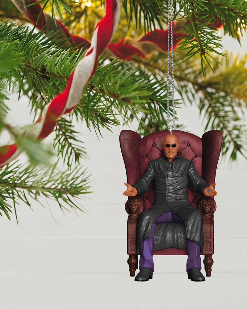 Hallmark The Matrix Morpheus Ornament 1 Hallmark The Matrix Morpheus Ornament
