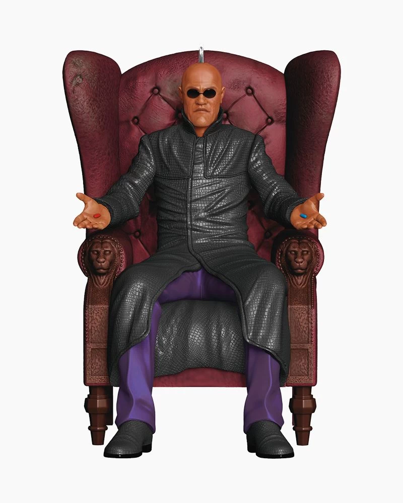 Hallmark The Matrix Morpheus Ornament 2 Hallmark The Matrix Morpheus Ornament - Image 2