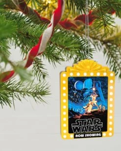 Hallmark Star Wars: A New Hope™ Now Showing Ornament With Light