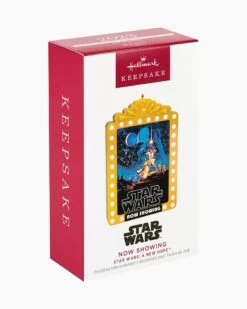 Hallmark Star Wars: A New Hope™ Now Showing Ornament With Light -Toy store 000500 1000622248 NoColor ALT4