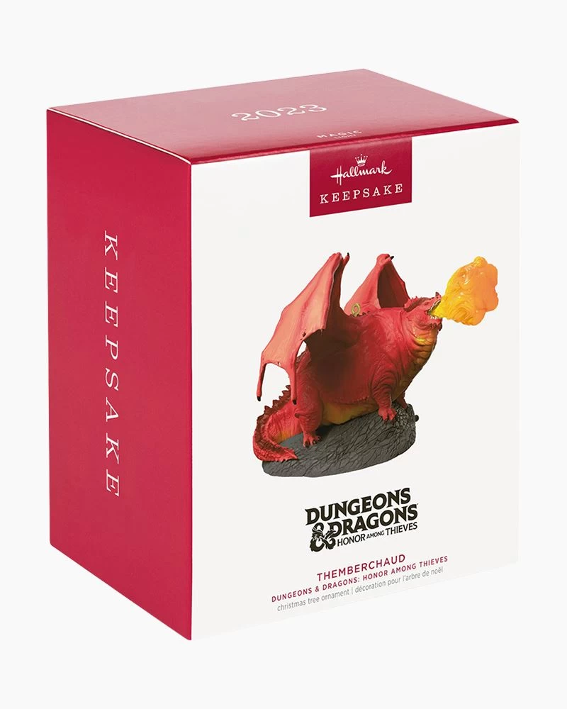 Hallmark Dungeons & Dragons: Honor Among Thieves Themberchaud Ornament With Light 4 Hallmark Dungeons & Dragons: Honor Among Thieves Themberchaud Ornament With Light - Image 4