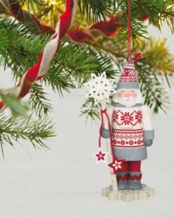 Hallmark Noble Nutcrackers Snowfall Prince Ornament