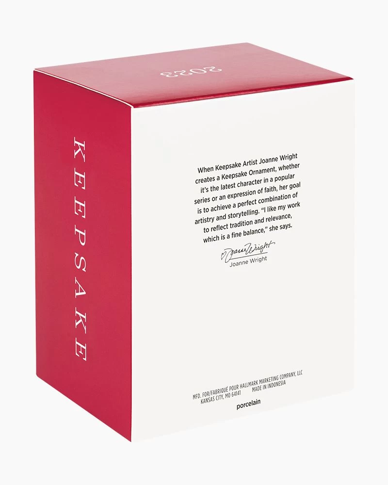 Hallmark Vintage Angel Porcelain Ornament 6 Hallmark Vintage Angel Porcelain Ornament - Image 6